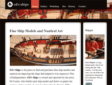 Tablet Screenshot of edsships.com